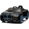 KidsVip 12V Licensed BMW i4 W/ RC- Black