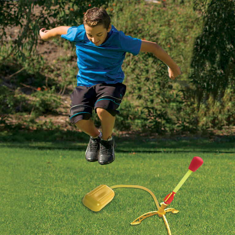 Stomp Rocket Ultra Rocket avec 4 fusées - Édition anglaise