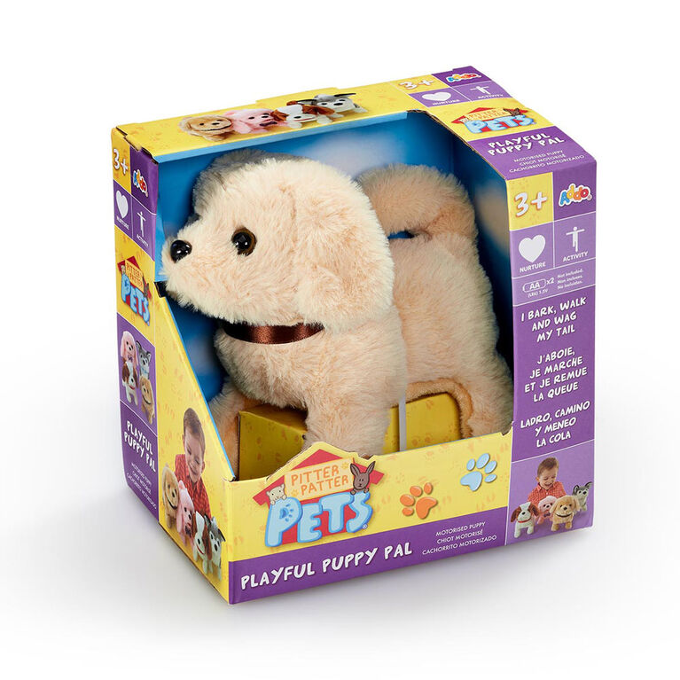 Pitter Patter Pets Playful Puppy Pal Cream Labrador