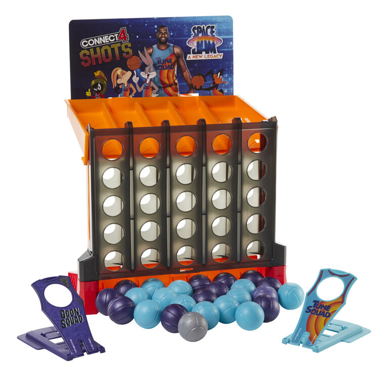 Connect 4 Shots: Space Jam A New Legacy Edition Game for 2 or More Players