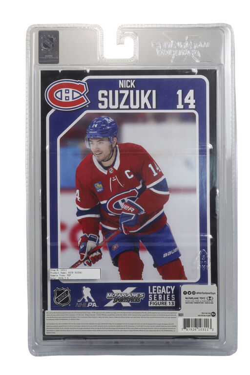 NHL 7"Posed Fig - Nick Suzuki (Montreal Canadiens)