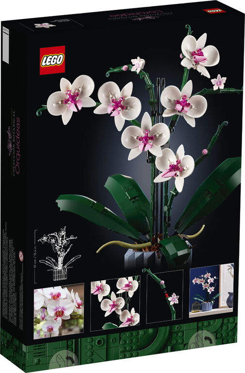 LEGO Orchid 10311 Plant Decor Building Kit for Adults; Build an Orchid Display Piece for the Home or Office (608 Pieces)