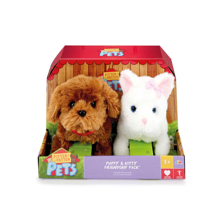 Pitter Patter Pets  - Ensemble chiot et chaton - Notre exclusivité