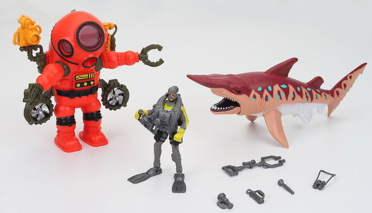 Animal Planet - Deep Sea Exploration Playset - Goblin Shark - R Exclusive