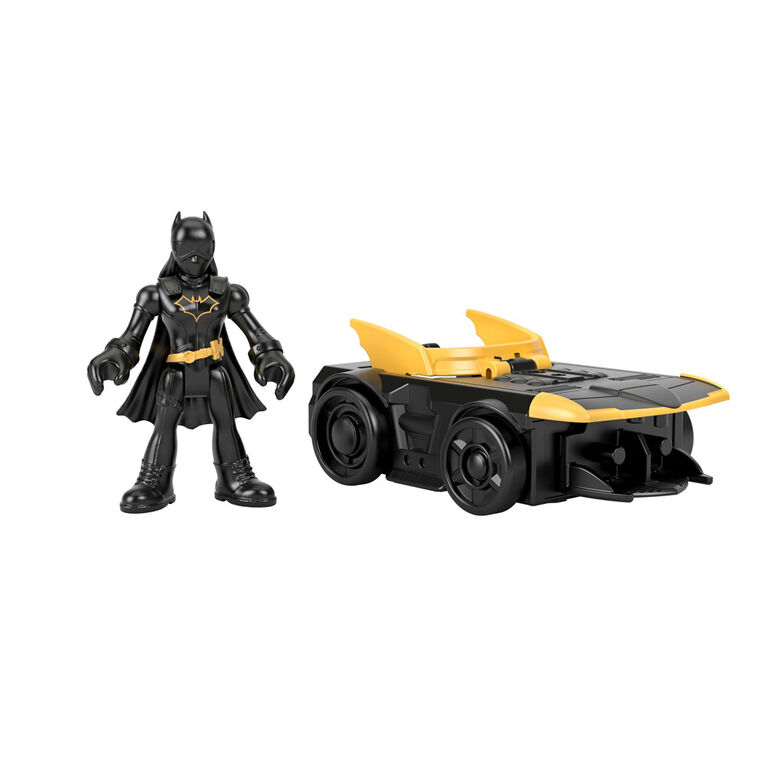 Fisher-Price Imaginext DC Super Friends Slammers Batmobile & Mystery Figure