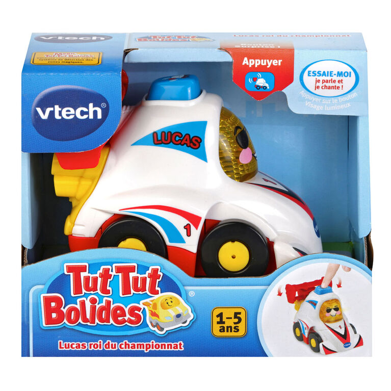 VTech Tut Tut Bolides - Lucas, roi du championnat - Édition française