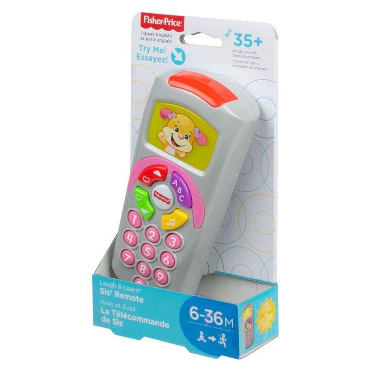 Fisher-Price - Rires et Éveil - La Télécommande de Sis, français CA