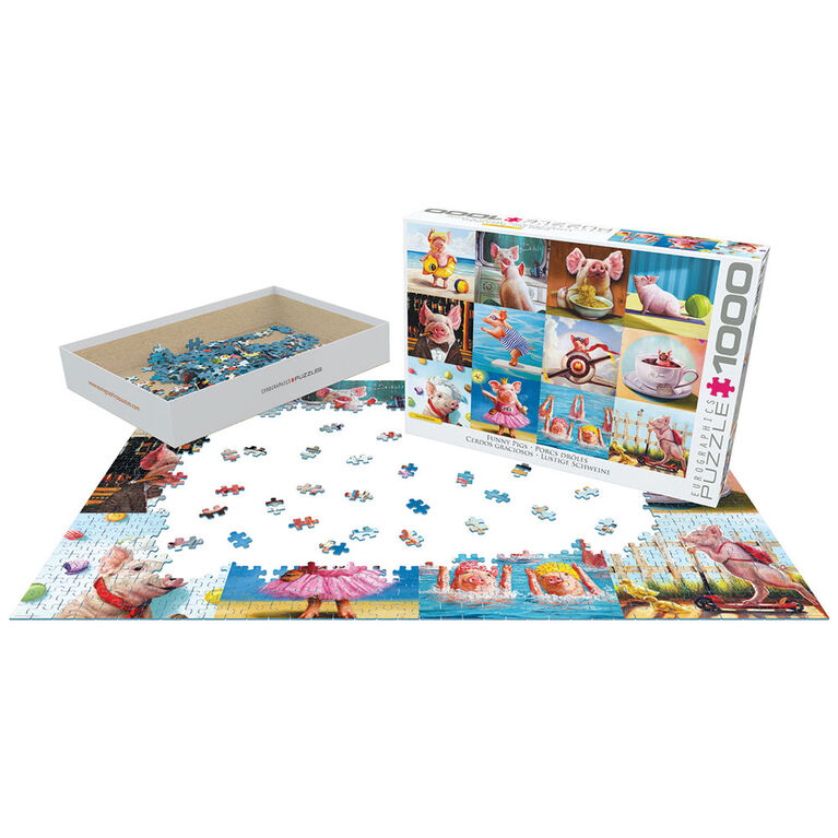 Eurographics Funny Pigs 1000 Pc Puzzle