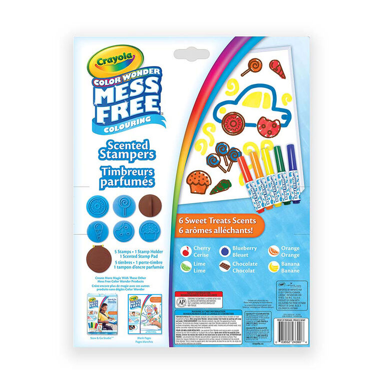 Crayola - Color Wonder Scented Stampers & Markers Kit