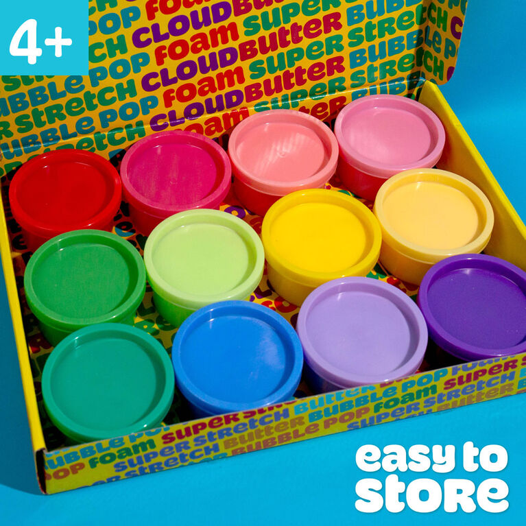 Play-Doh Super Stretch, 12Pk Variety