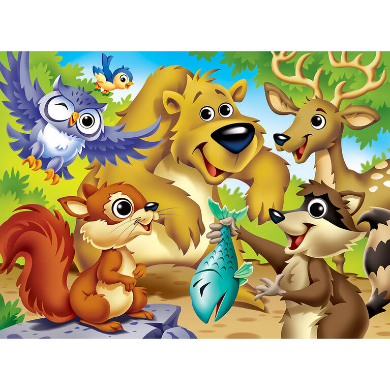 Googly Eyes Right Fit 48 Piece Kids Puzzle - English Edition