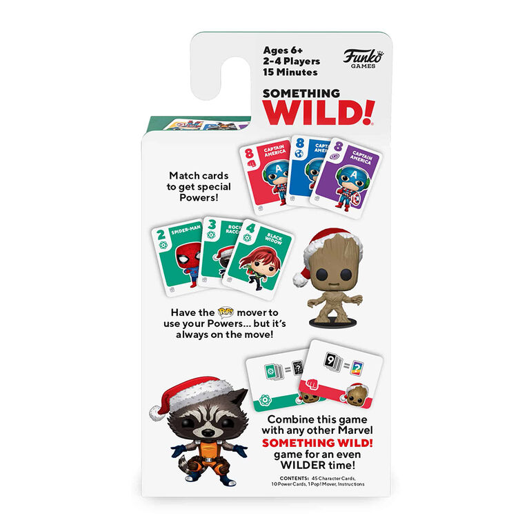 Funko Games Something Wild! Marvel - Holiday Baby Groot jeu de cartes - Édition anglaise