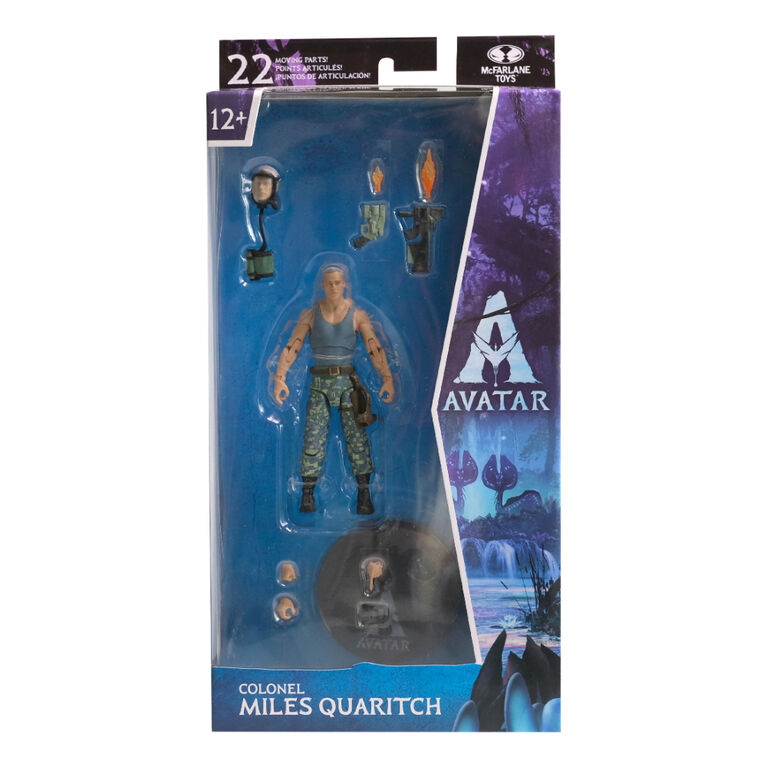 Disney Avatar - Colonel Miles Quaritch 7" Figure