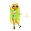 Rainbow High Karma Nichols - Neon Green Fashion Doll with 2 Complete Mix & Match Outfits