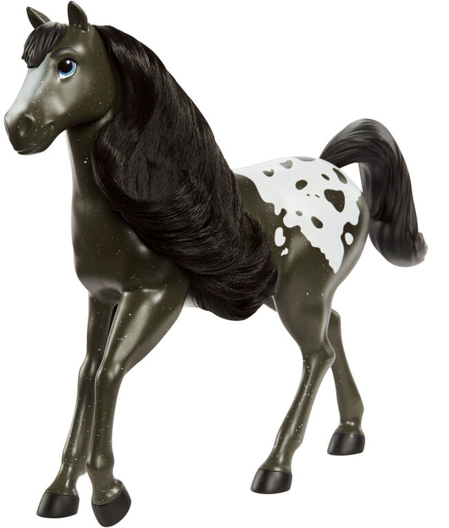 Spirit: l'indomptable - Cheval de troupeau  - Crinière longue noire