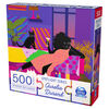 500-Piece Jigsaw Puzzle, Artist Spotlight Series Aurelia Durand, Lemon Cake, by Spin Master Puzzles - English Edition