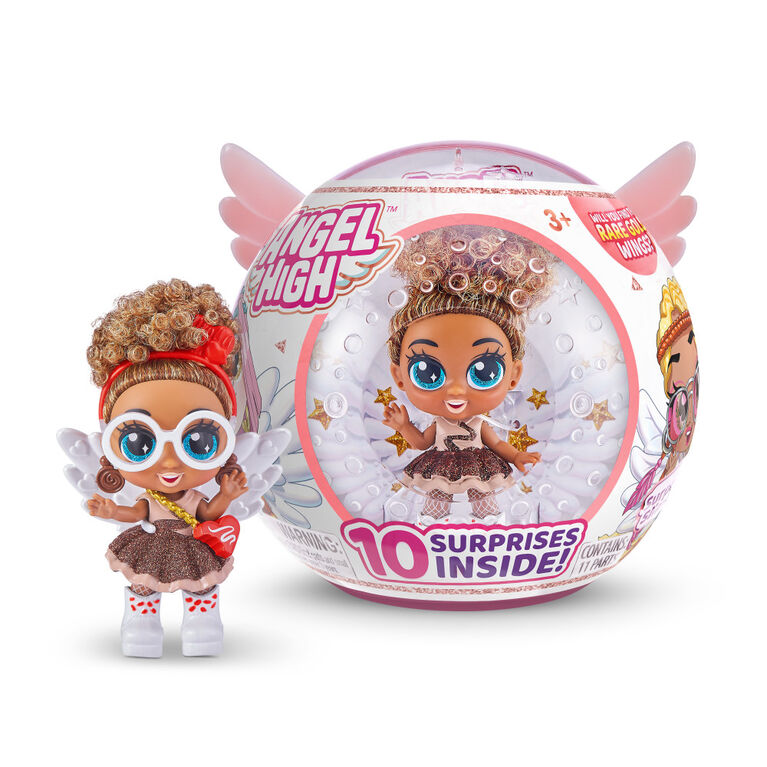 Itty Bitty Prettys Angel High Capsule Doll with 10 Surprise Accessories by ZURU - Assortment May Vary