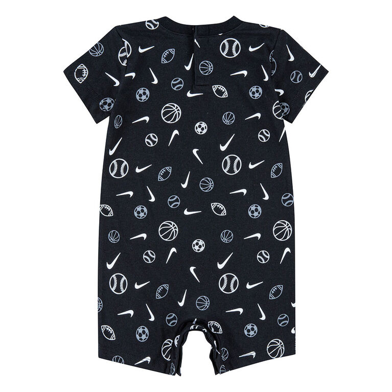 Nike Romper - Black - Size 9 Months