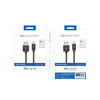 Blu Element Braided Lightning to USB Cable 4ft Zebra