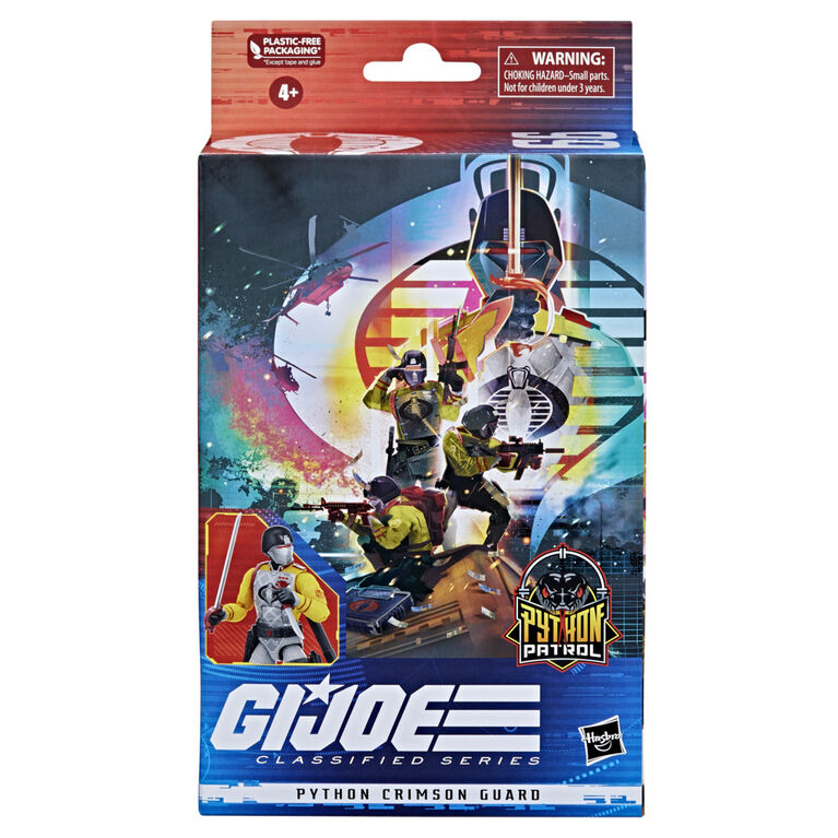 G.I. Joe Classified Series, figurine de collection 66 Garde pourpre Python de 15 cm, pour filles et garçons - Notre exclusivité