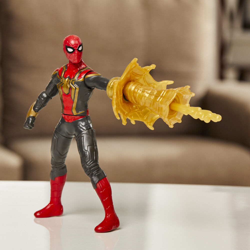 Spinning spider man toy store