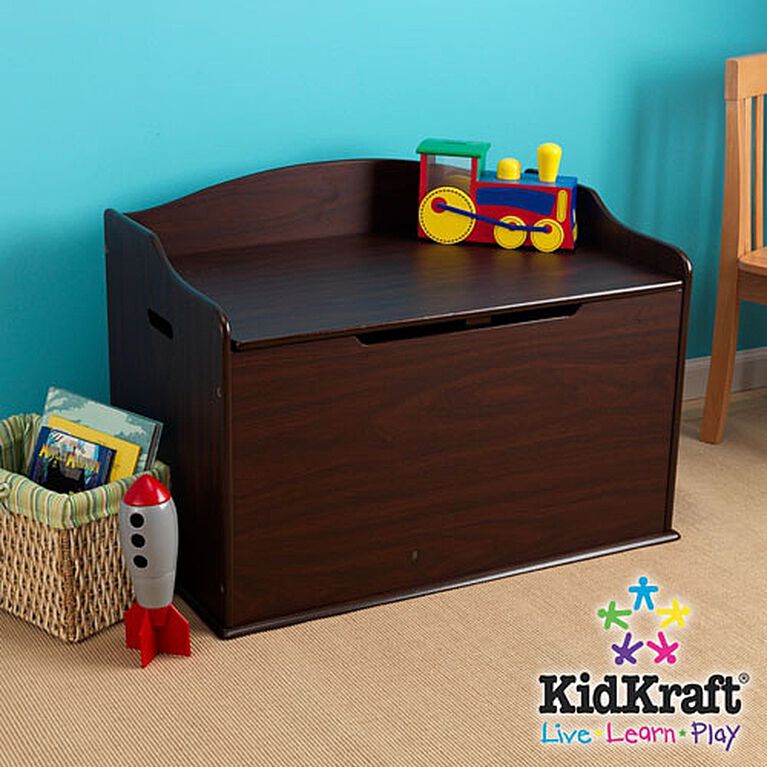 KidKraft Austin Toy Box - Espresso