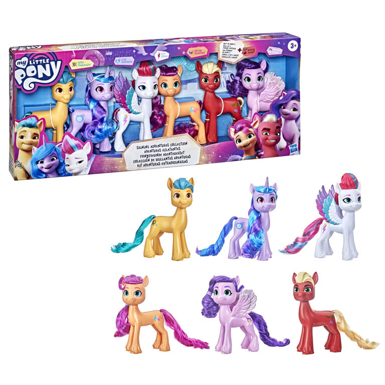 My Little Pony: A New Generation Movie Friends Figure - 3-Inch Pony Toy for  Kids Ages 3 and Up - My Little Pony