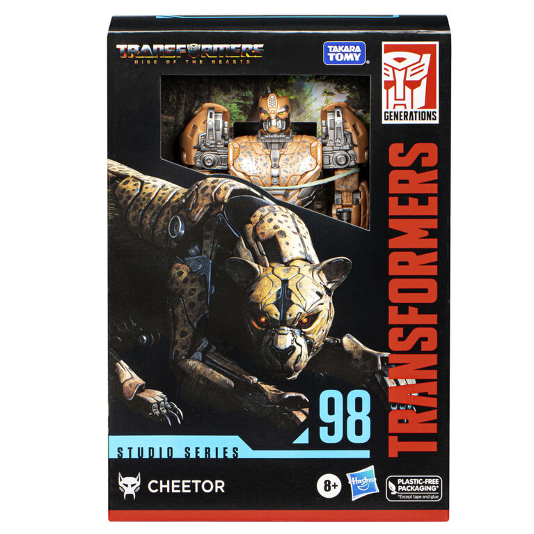Transformers Studio Series Voyager 98 Transformers: Rise of the Beasts Cheetor 6.5" Action Figure