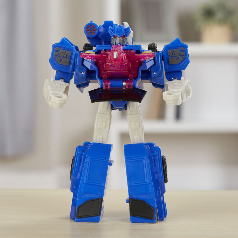 Transformers Cyberverse Action Attackers - Figurine Soundwave de classe guerrier