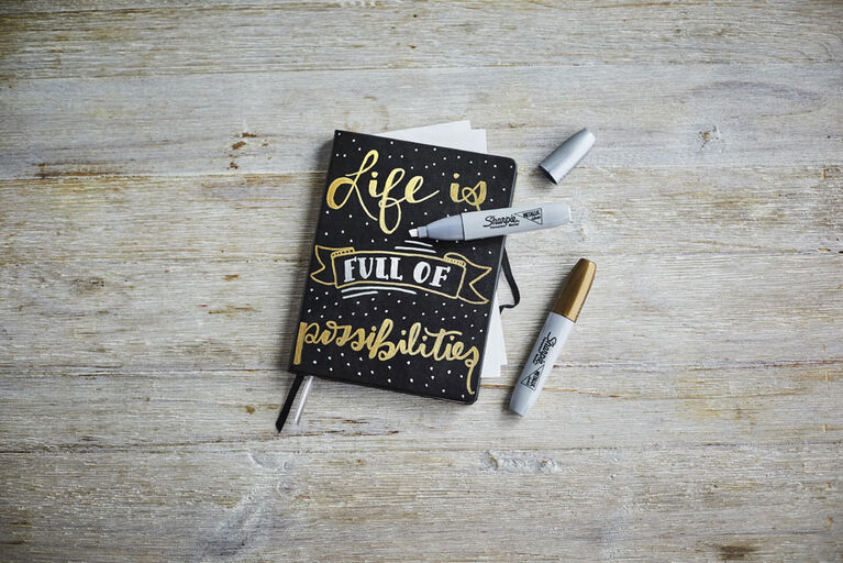 Sharpie Metallic Chisel - Gold/Silver