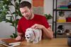 Minecraft Dennis the Wolf Interactive Plush Toy with Sounds & Moving Mouth, Inspired by the Movie