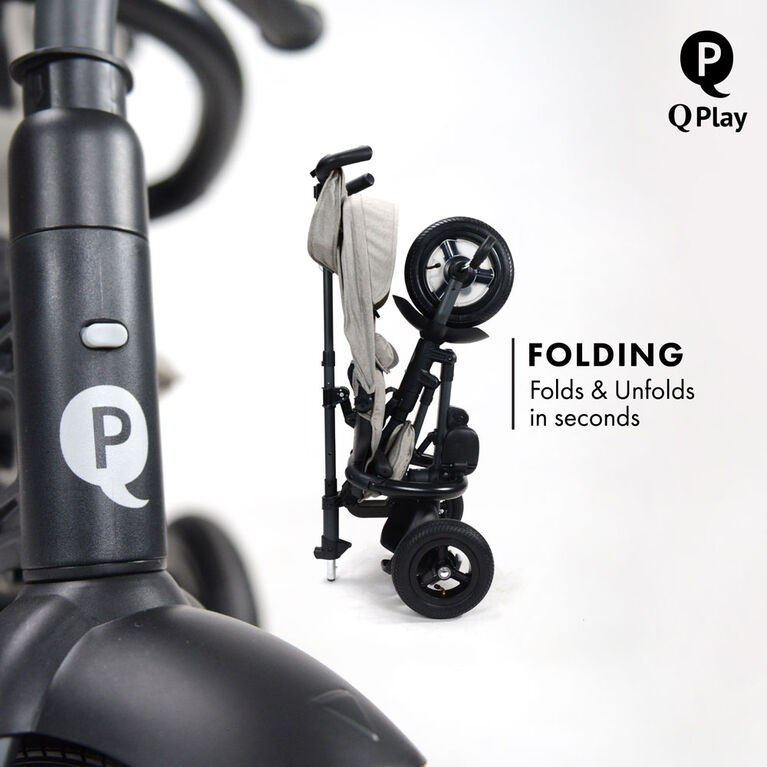 Rito Plus Folding Stroller /Trike Grey