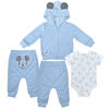 Mickey ens. Jogger Bleu 6/9M