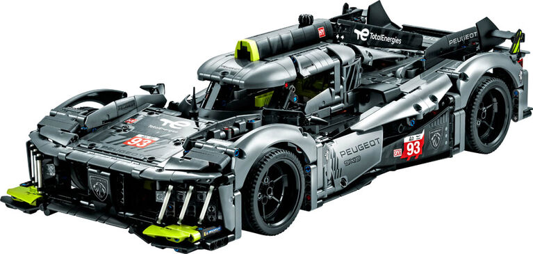 LEGO Technic PEUGEOT 9X8 24H Le Mans Hybrid Hypercar 42156 Building Kit (1,775 Pieces)