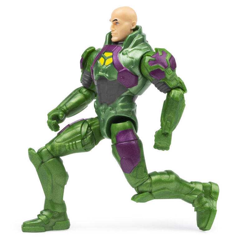 DC Comics, 4-Inch LEX LUTHOR Action Figure with 3 Mystery Accessories, Adventure 2