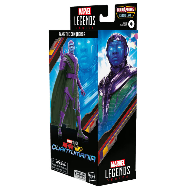 Hasbro Marvel Legends Series Kang the Conqueror, Ant-Man and the Wasp: Quantumania Marvel Legends Action Figures, 6 Inch