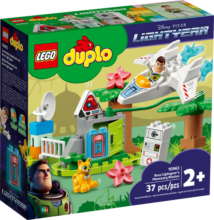 LEGO DUPLO Disney et Pixar La mission planétaire de Buzz Lightyear 10962 Jouet (37 pièces)