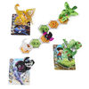 Bakugan Evolutions, Blitz Fox and Stingzer Battle Strike Pack, Includes 6 Bakugan Action Figures, 9 Trading Cards and 8 BakuCores