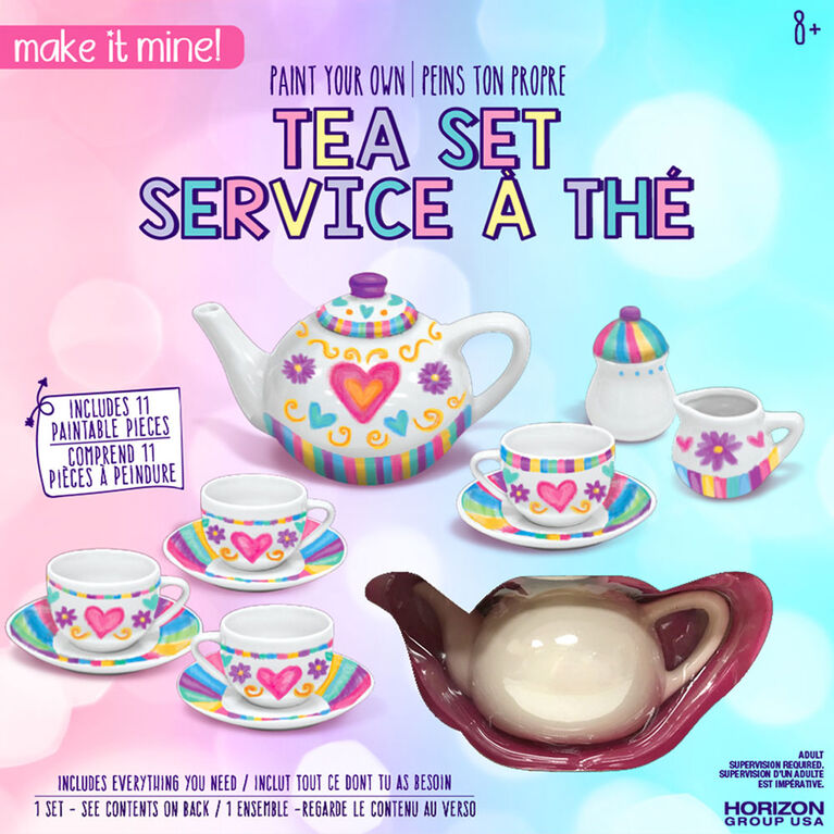 Make It Mine Paint Your Own Tea Set - R Exclusive