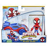 Spidey and His Amazing Friends Spidey Action Figure And Web-Crawler Vehicle