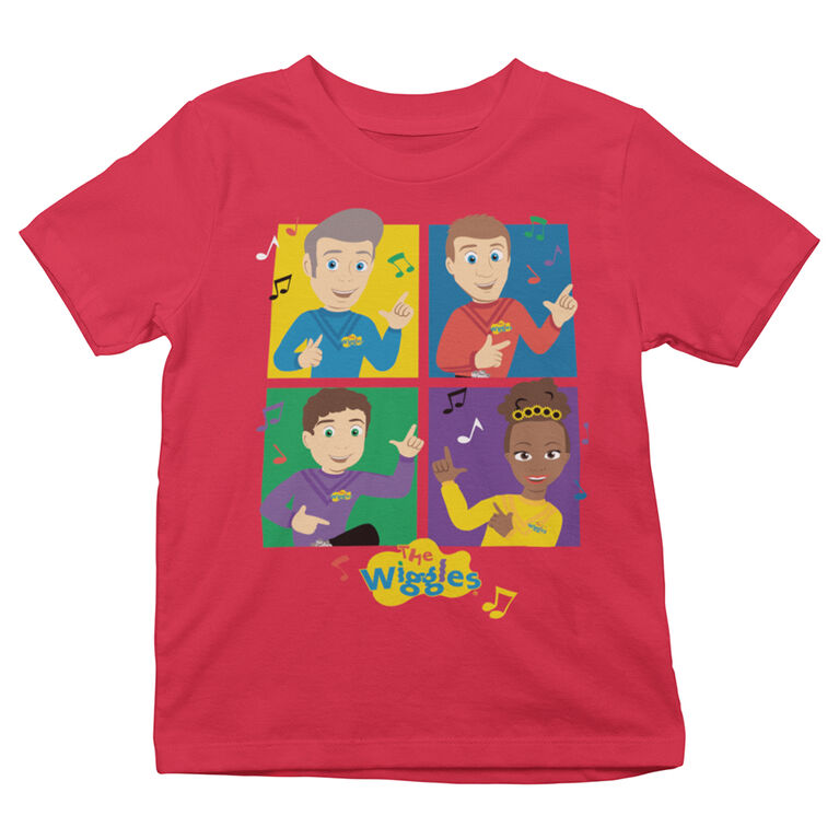 The Wiggles Long Sleeve T-Shirt Red