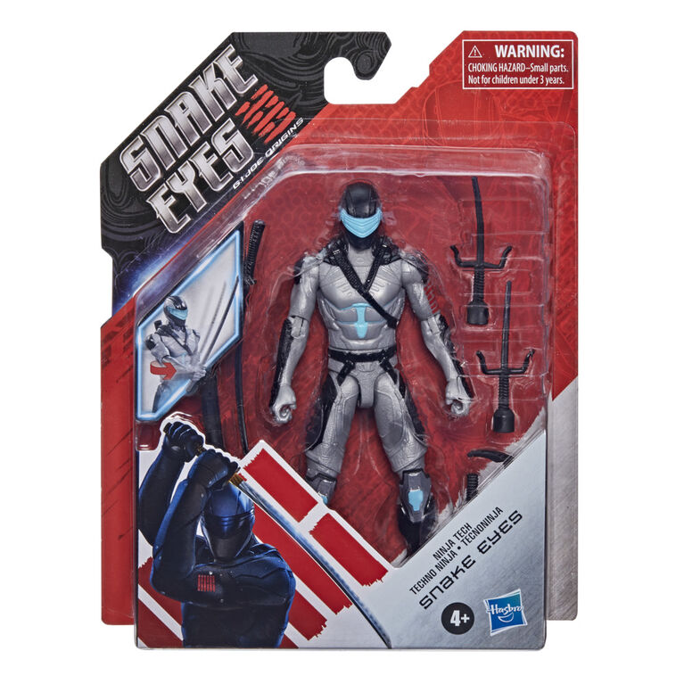 Snake Eyes: G.I. Joe Origins Ninja Tech Snakes Eyes Action Figure