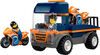LEGO City Le transport de motos - Ensemble de construction de v&eacute;hicules jouets - Camion plateau - 2 Figurines - 60491