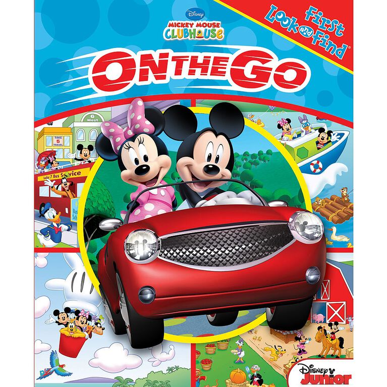My First Look and Find Book: Mickey Mouse - On the Go - English Edition