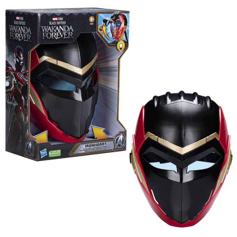 Marvel Studios' Black Panther Wakanda Forever Ironheart Flip FX Mask with LED Light Up Feature