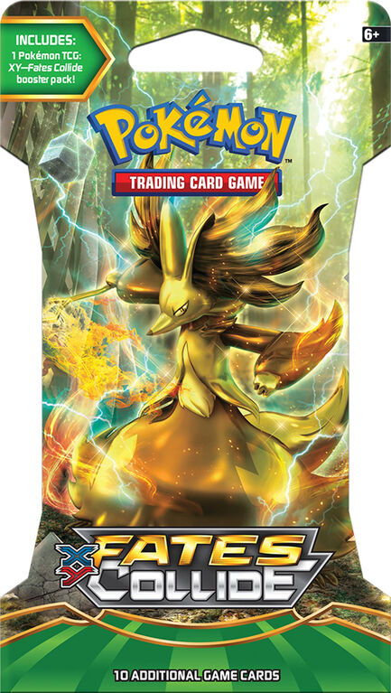 Pokemon XY10 " Fates Collide " Blister.