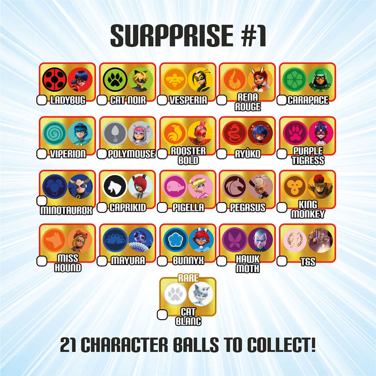 Miraculous Series 1 Miraball 4-in-1 Surprise Plush