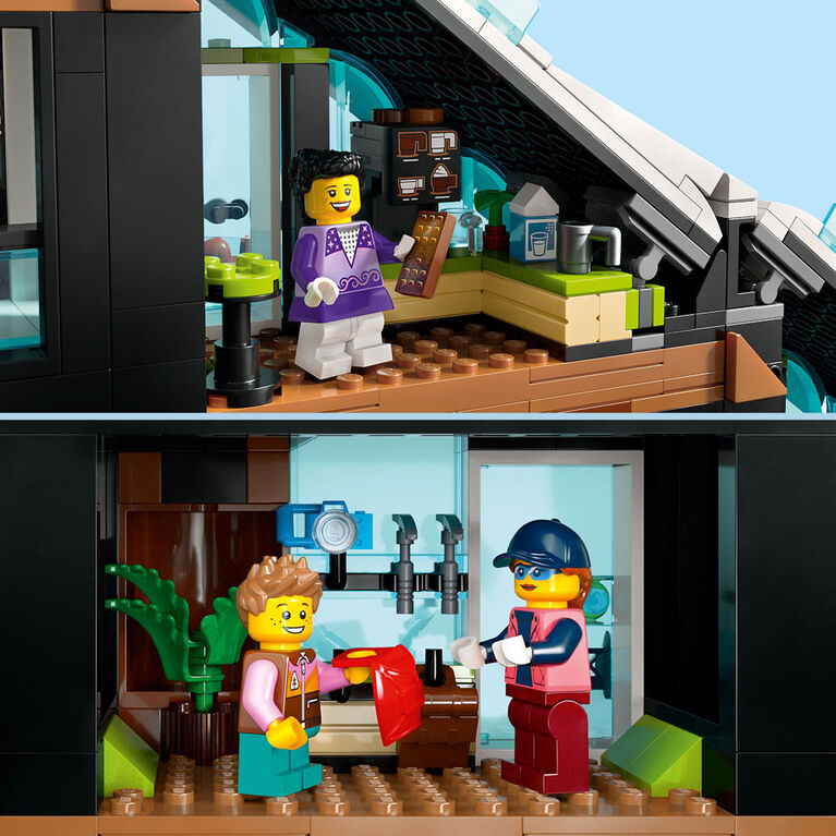LEGO City Ski and Climbing Center 60366 Building Toy Set (1,054 Pieces)
