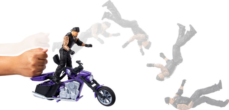 WWE Wrekkin' Slamcycle Vehicle and Undertaker Figure