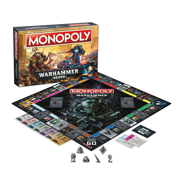 MONOPOLY: Warhammer 40k Board Game - English Edition